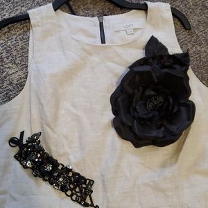 Dress Loft Cotton/Linen